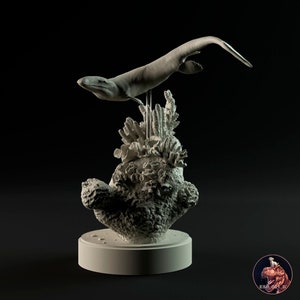 Dakosaurus Maximus målningsbar replika: Detaljerad miniatyr av den formidabla marina reptilen