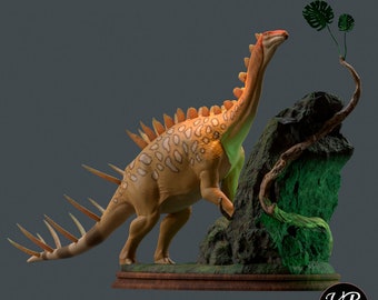 Miragaia Miniature: Jurassic Replica in Resin for Painting - Prehistoric Fauna
