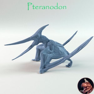 Pteranodon Miniature to Paint: Detailed Replica of the Pteranodon