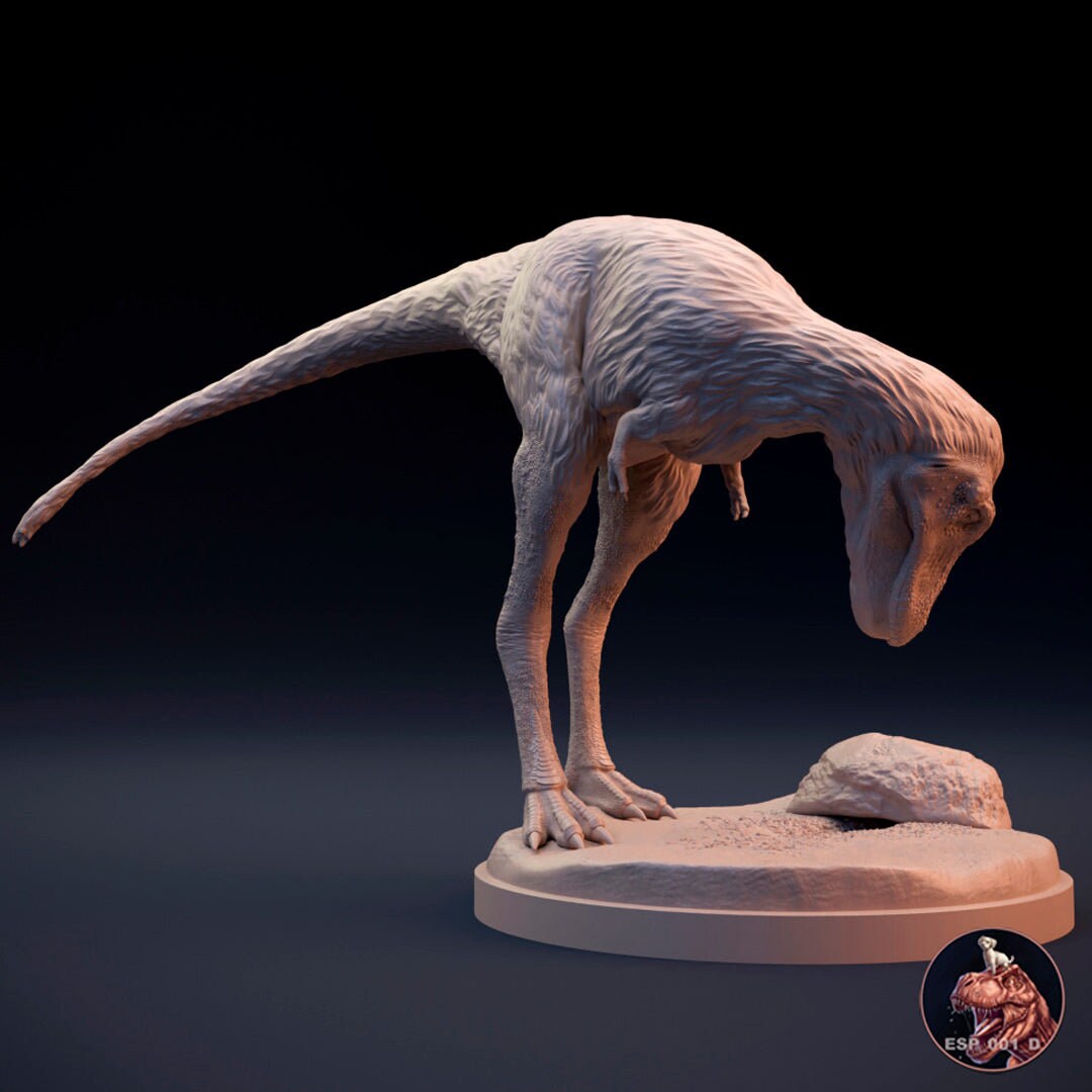 Young Tyrannosaurus Rex Miniature to Paint: Detailed Replica of the Young T-Rex