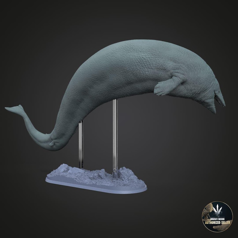 Basilosaurus Cetoides Miniature to Paint: Detailed Replica of the ...