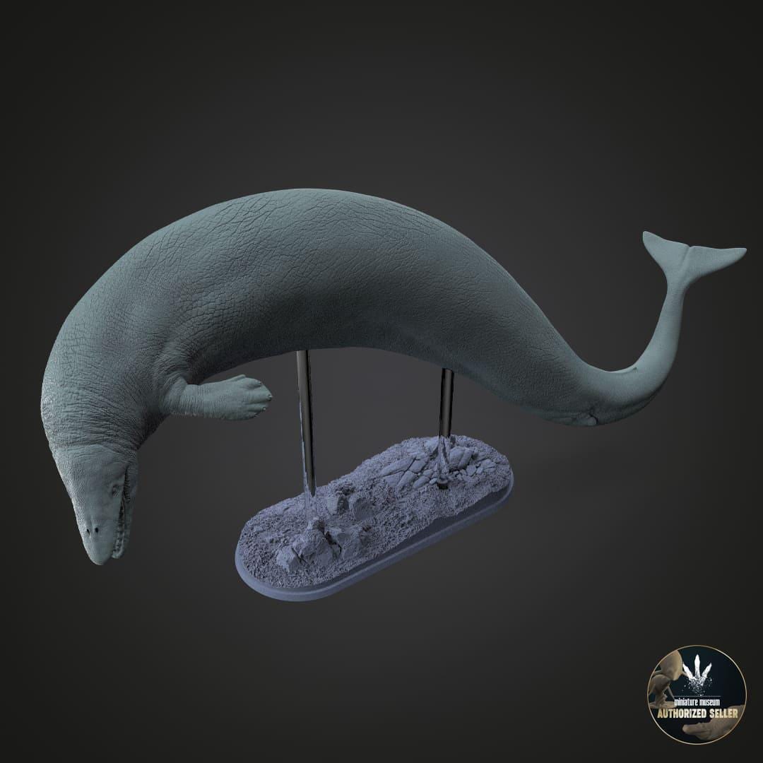 Basilosaurus Cetoides Miniature to Paint: Detailed Replica of the ...