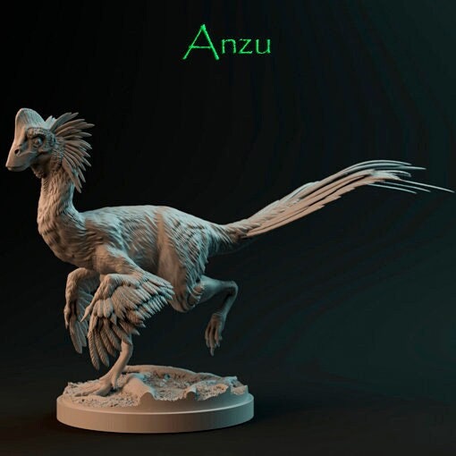 Buy Anzu Wyliei Replica to Paint: Detailed Sculpture of the