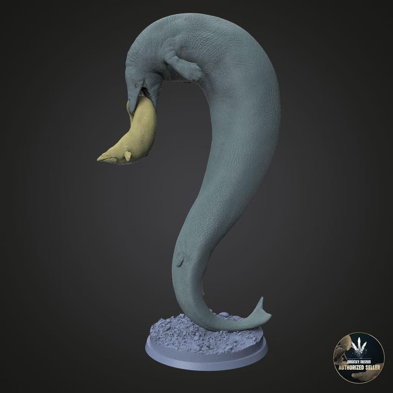 Basilosaurus Cetoides Miniature to Paint: Detailed Replica of the ...