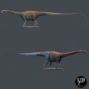 Diplodocus Scale Model - Etsy