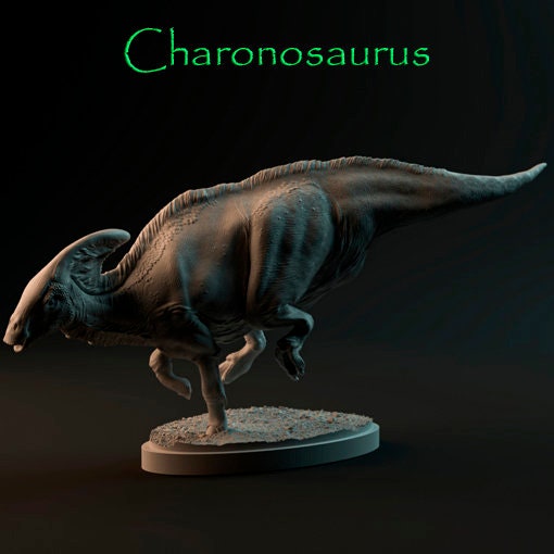 Charonosaurus Jiayinensis Miniature to Paint: Detailed Replica of the ...