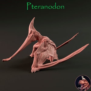 Pteranodon Miniature to Paint: Detailed Replica of the Pteranodon