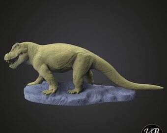 Anteosaurus magnificus Miniature to Paint: Detailed Replica of the Large Predatory Therapsid from the Permian