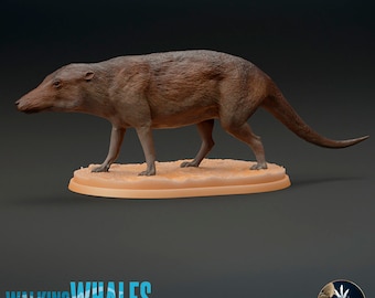 Miniatura para Pintar Pakicetus inachus: Réplica Detallada del Antiguo Cetáceo Terrestre