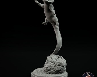 Diceratosaurus brevirostris Miniature to Paint: Detailed Replica of the Cretaceous Horned Dinosaur