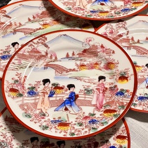 Japanische CakePlates x 5
