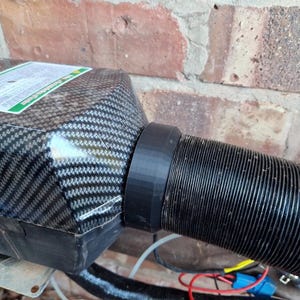 Adattatore per condotto di ingresso riscaldatore diesel da 5 kW da 75 mm immagine 6