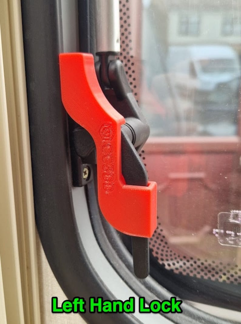 Wohnwagenfenstergriff Polyplastik Sicherheit, Kindersicherung Bild 5