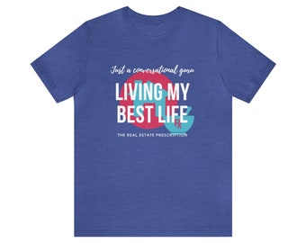 Conversational Guru Unisex Jersey Short Sleeve Tee - Dark with Light Text