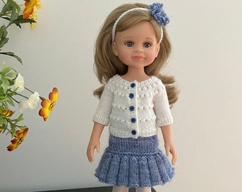 Paola Reina 3 piece outfit, handmade for a 12.5" 31cm doll