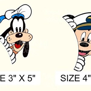 Sailor Mickey & Friends Disney-inspired Magnets For Cruise Ships' Staterooms/Minnie/Donald/Daisy/Goofy/Pluto/Gift idea/Cruise Door Decor image 7