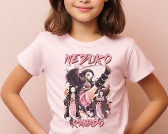 KIDS Anime Shirt, Anime Grafisch T-shirt, Cadeau voor Anime Lover, Cadeau voor Anime Fan, Cool Anime Shirt