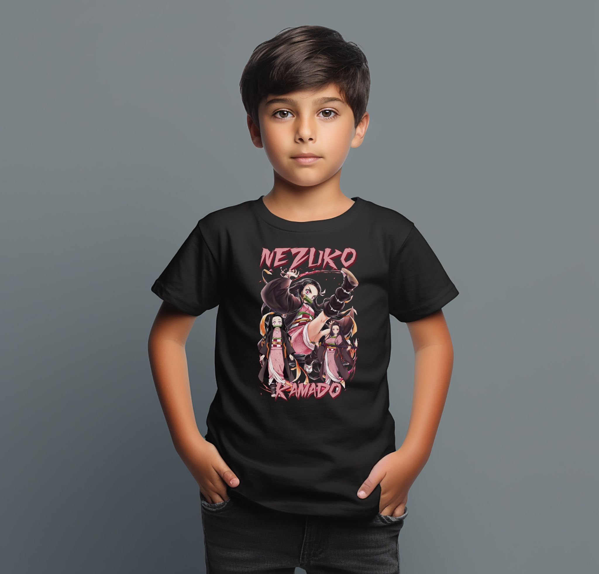 KIDS Anime Shirt, Anime Graphic Tshirt, Gift for Anime Lover, Gift for