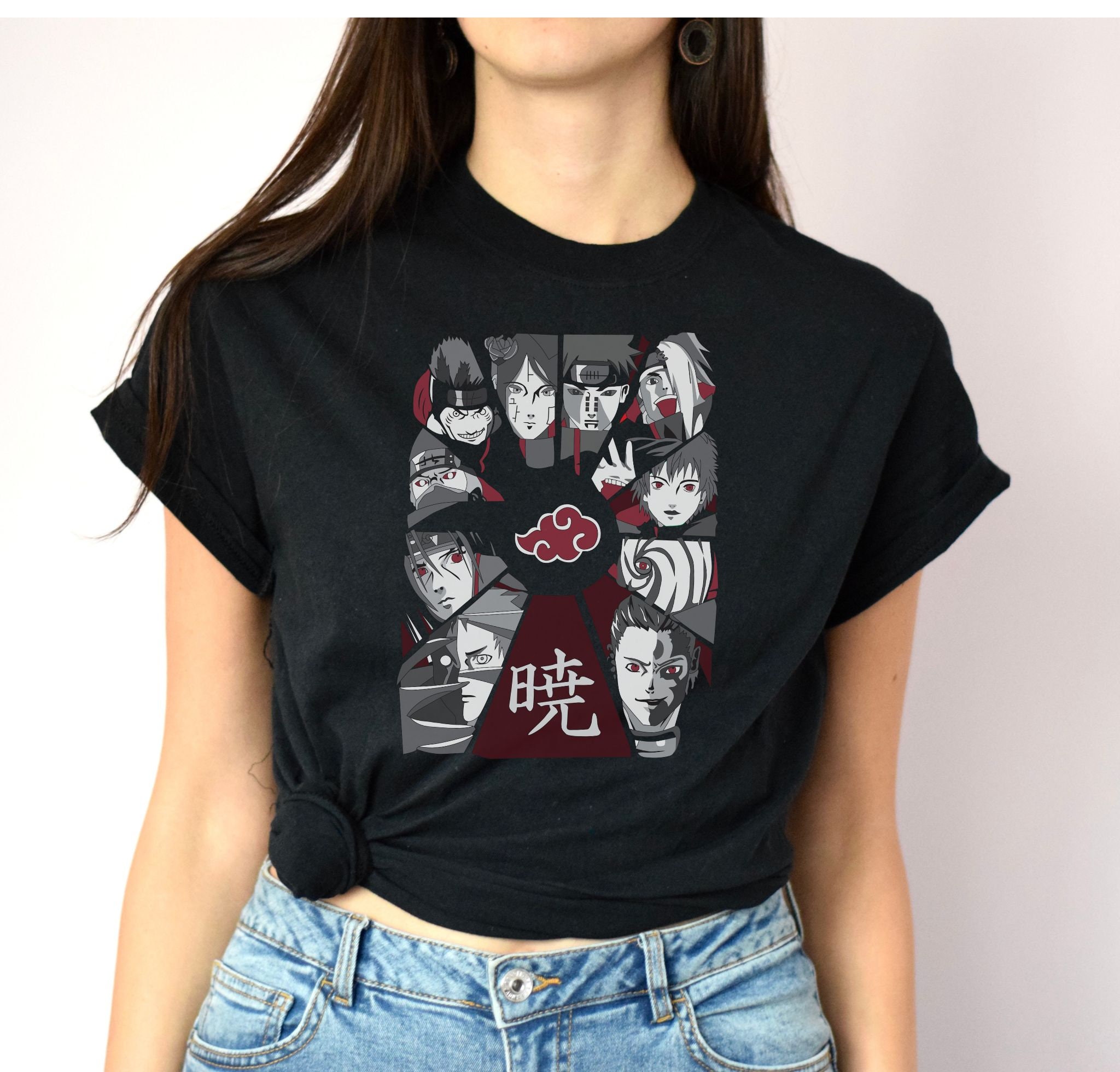 Obito Uchiha Shirt Tobi Naruto Japanese Anime Manga Unisex T-Shirt