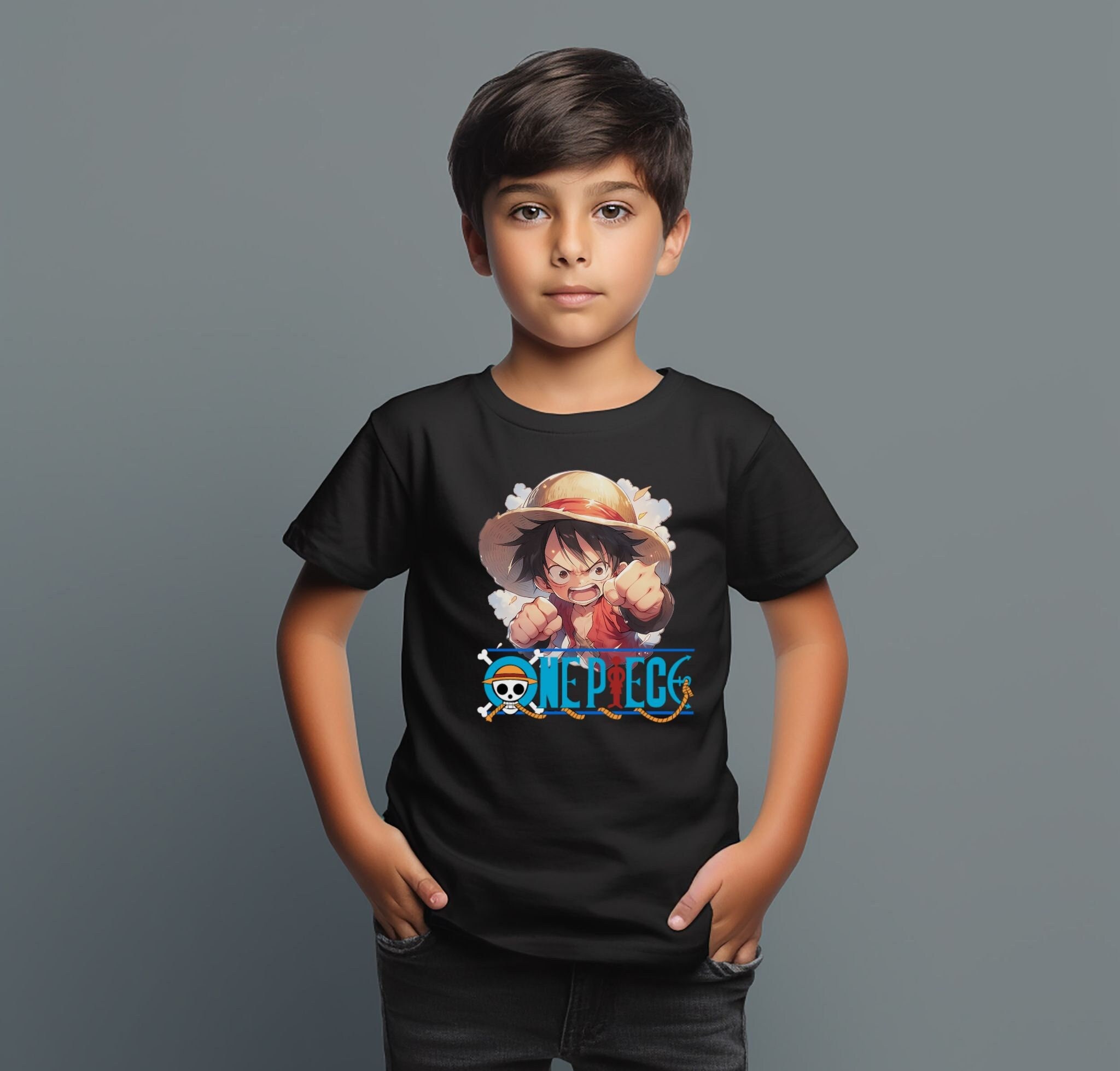 Gol D Roger one piece Kids T-Shirt by Swidoni