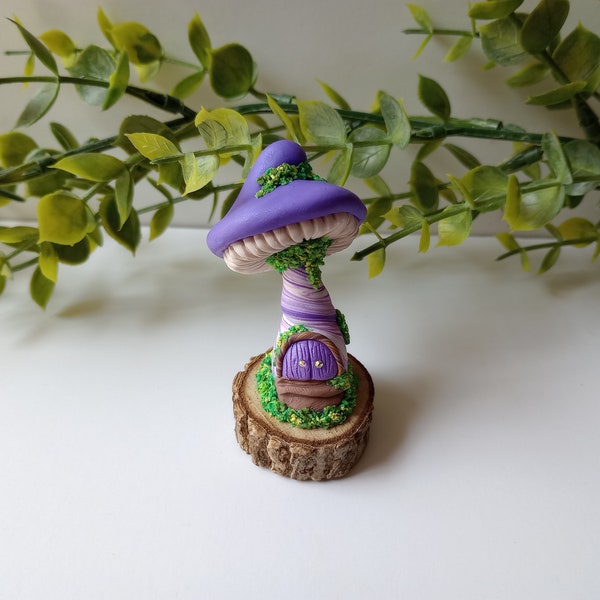 Miniature Fairy Mushroom Cottage