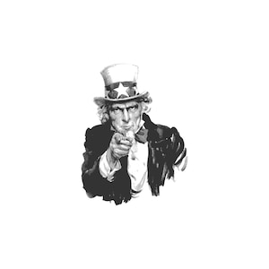 Zio Sam SVG, PNG, JPG, eps, dxf