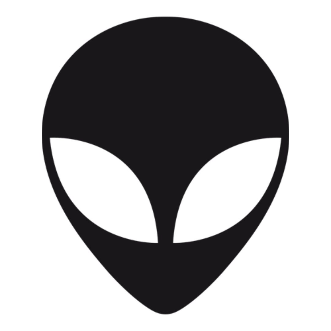 Alien SVG, PNG, JPG, Dxf Silhouette, Extraterrestrial - Etsy