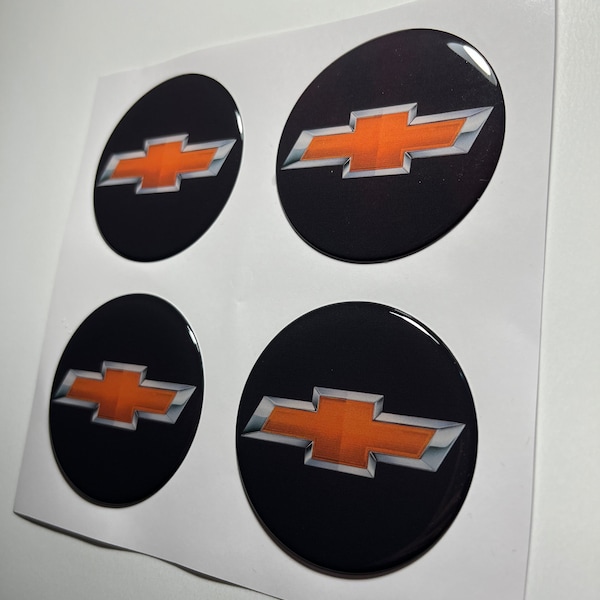 Chevy Center Cap Decal Etsy