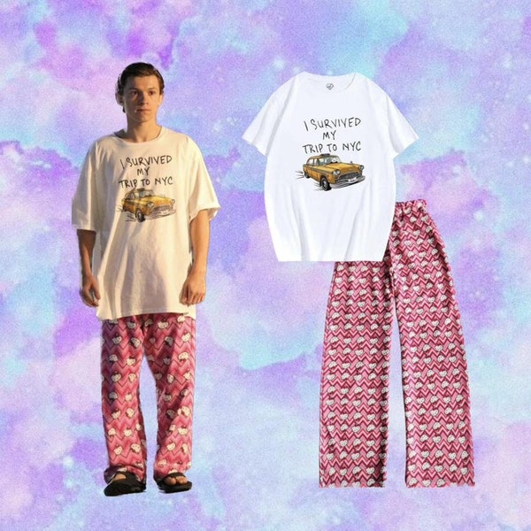 Hello Kittypajamas Pants Etsy