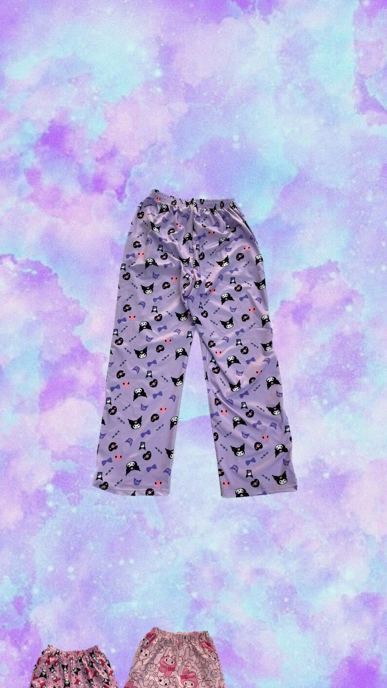 Cinnamoroll Pajama Pants Kuromi Pajama Pant My Melody Pyjama Etsy UK