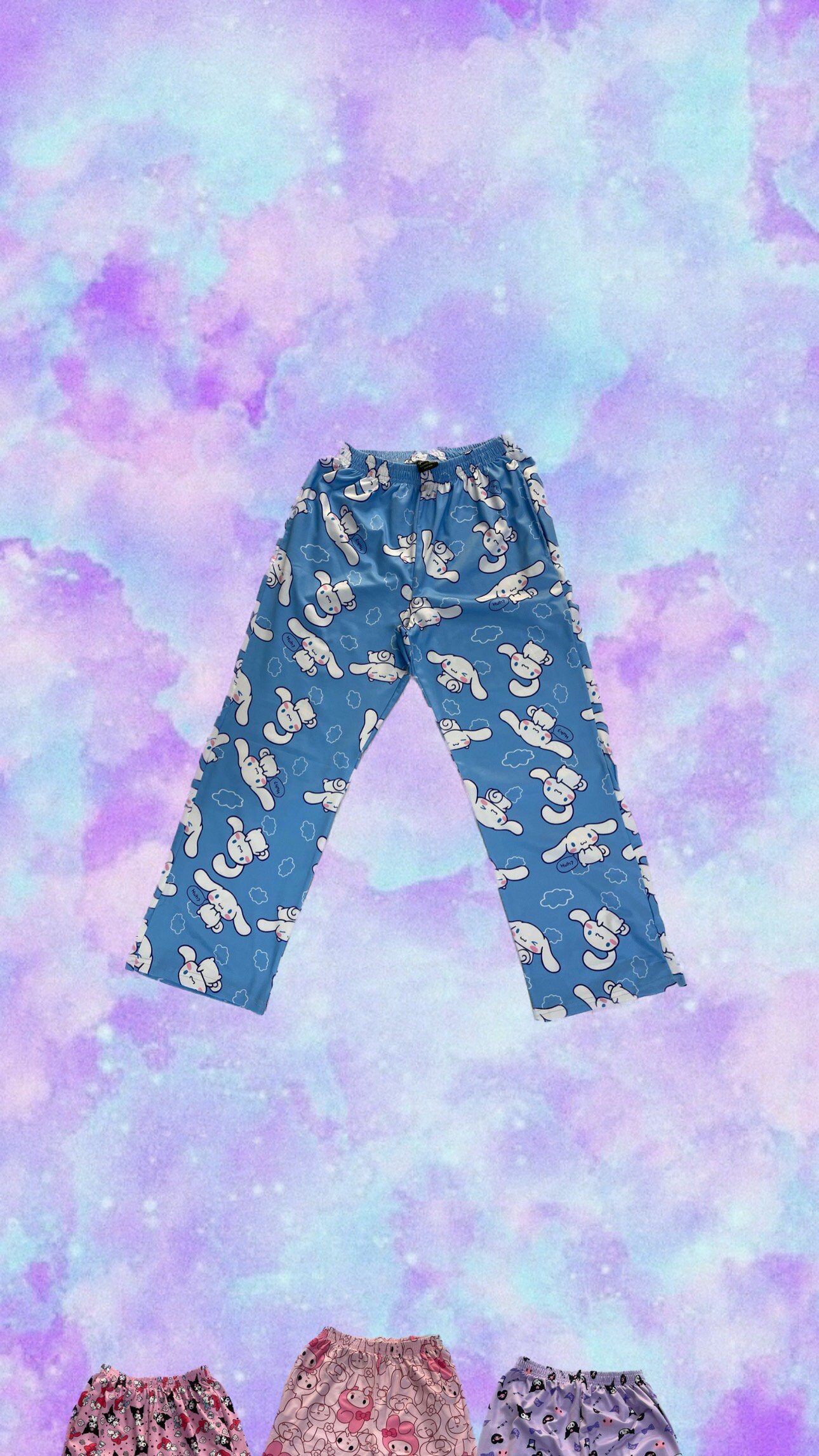 Cinnamoroll Pajama Pants Kuromi Pajama Pant My Melody Pyjama Etsy Canada