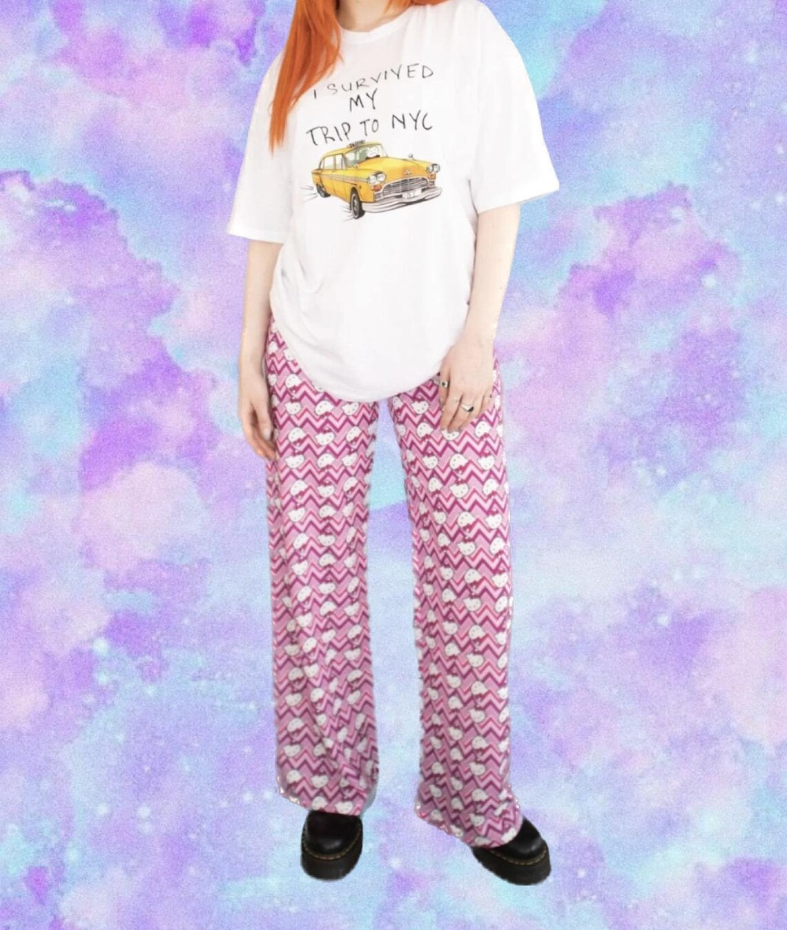 Hello Kitty Pajama Pants Tom Holland Hello Kitty Pajama Pant Etsy Canada