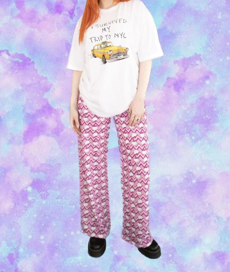 Hello Kitty Pajama Pants Tom Holland Hello Kitty Pajama Pant Etsy Australia