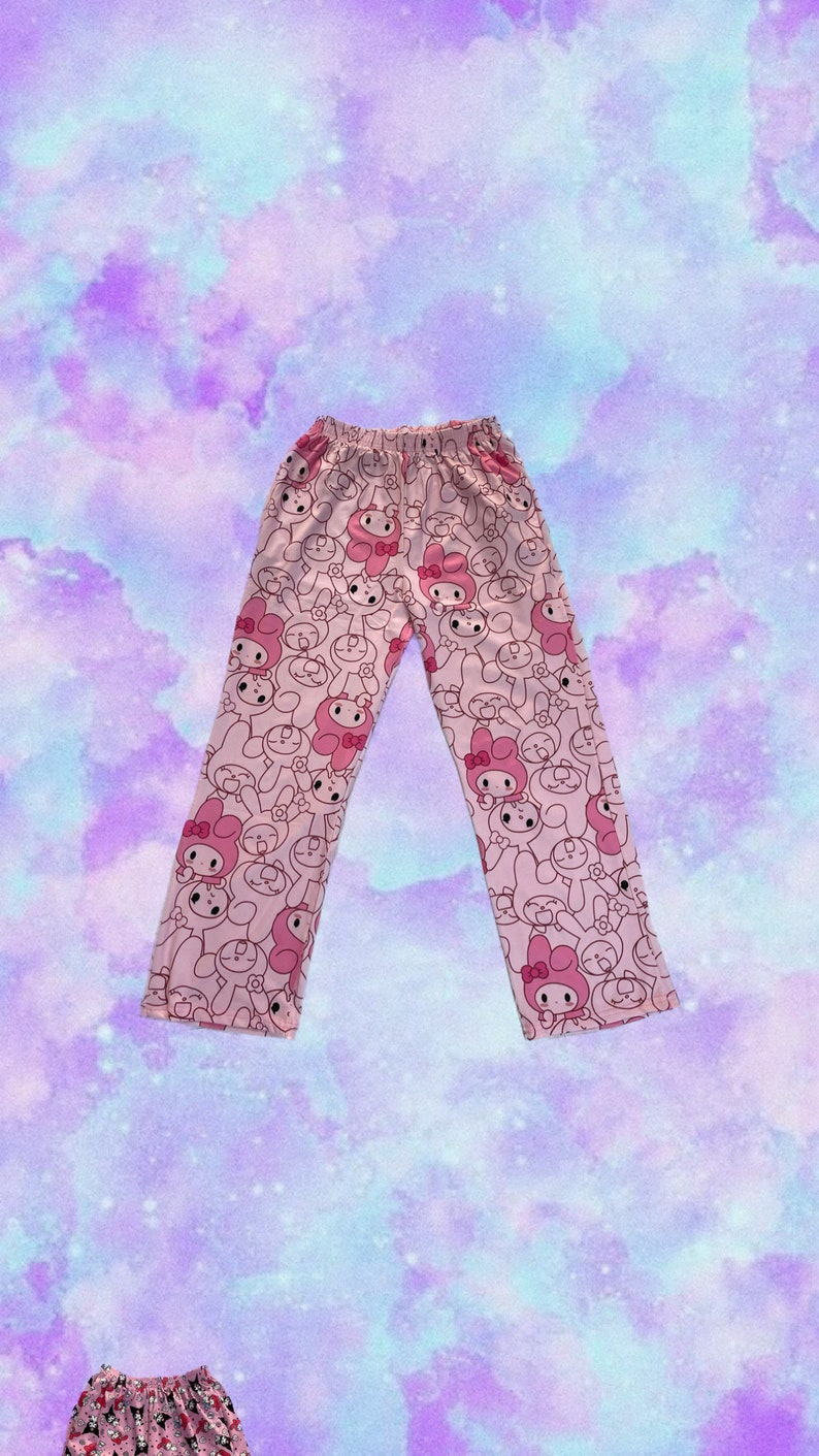 Cinnamoroll Pajama Pants Kuromi Pajama Pant My Melody Pyjama Etsy