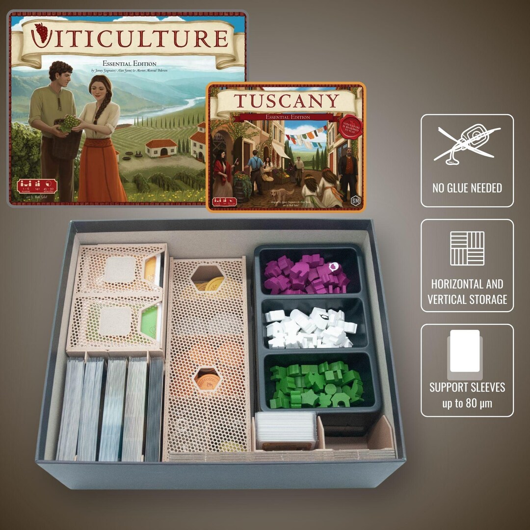 viticulture essential edition card sleeves 