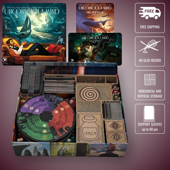 Unconscious Mind - Board Game Insert - Etsy