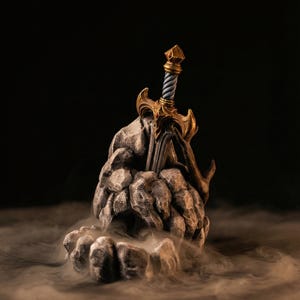 Oathsteel - Torre de dados / Pintada a mano / Impresa en 3D