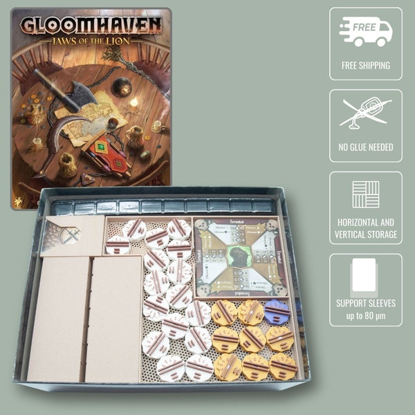 Gloomhaven : La Mâchoire du lion - Encart