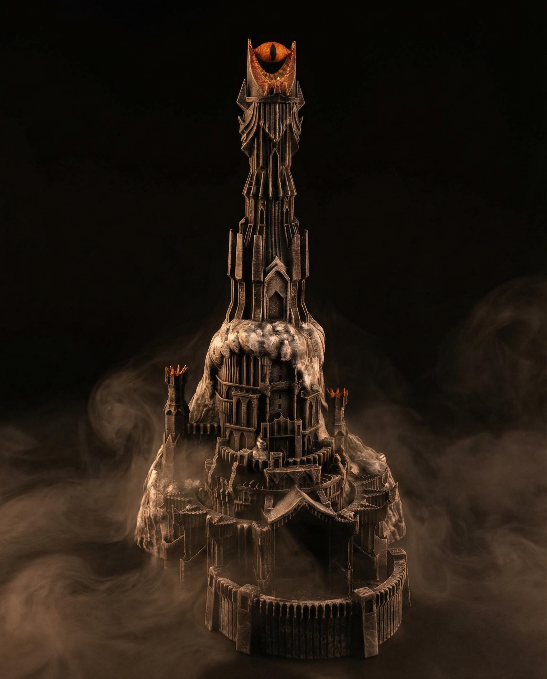 Listing photo: The Eye of Darkness - dice tower | Hand Painted | 3D Printed