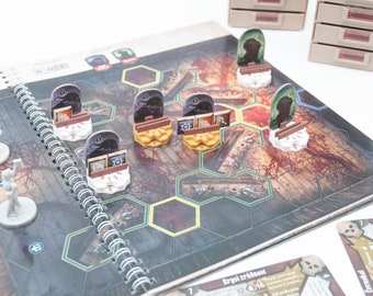 Gloomhaven Standees - Contador de HP impreso en 3D / Mejora para el juego de mesa Gloomhaven