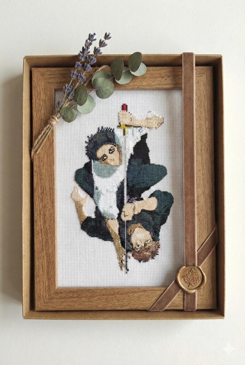 Jujutsu Kaisen Cross Stitch Pattern, Anime Manga Wall Art - Etsy