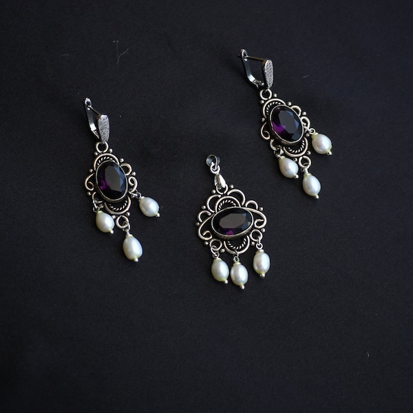 Unique Vintage Venice Jewelry Set - One of a Kind