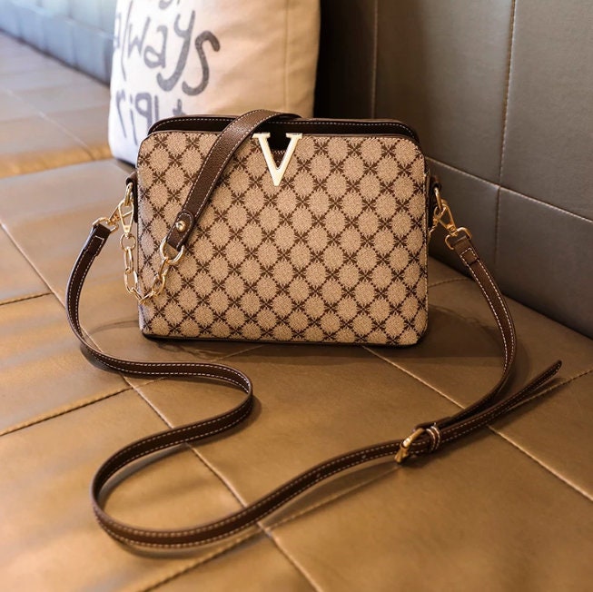 New Autumn Winter Women Shoulder Bag Fashion Plaid Ladies Handbags Designer Adjusted Strap Crossbody