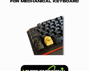 Rubber Duck Keycap for Mechanical Keyboard / Keycaps / Custom Keycap / Mechanical Keyboard Keycap 3D Printed