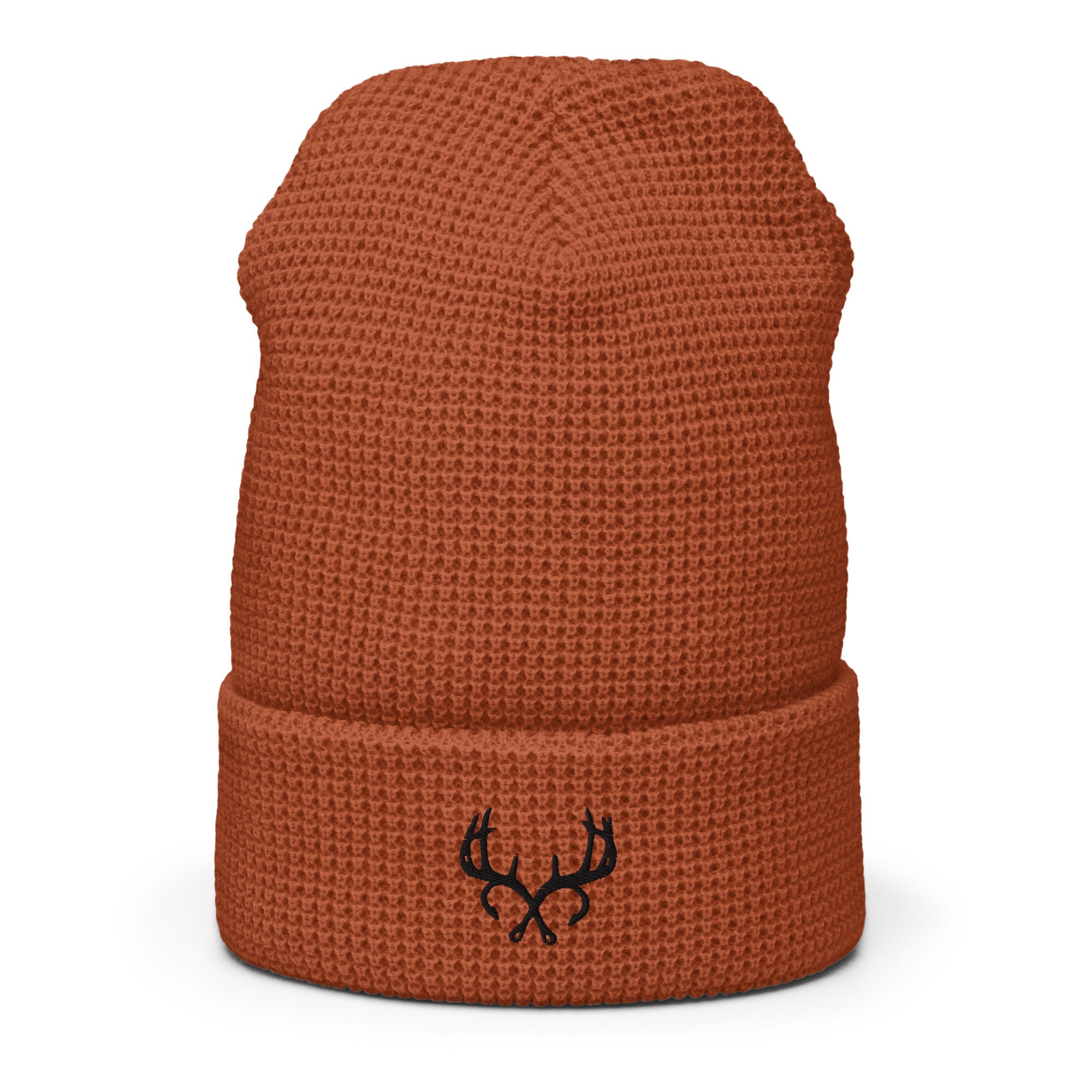 Hooks and Horns Logo Richardson Waffle Beanie Etsy