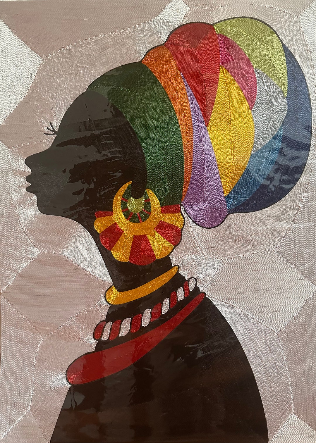 Silk Thread Art - Etsy