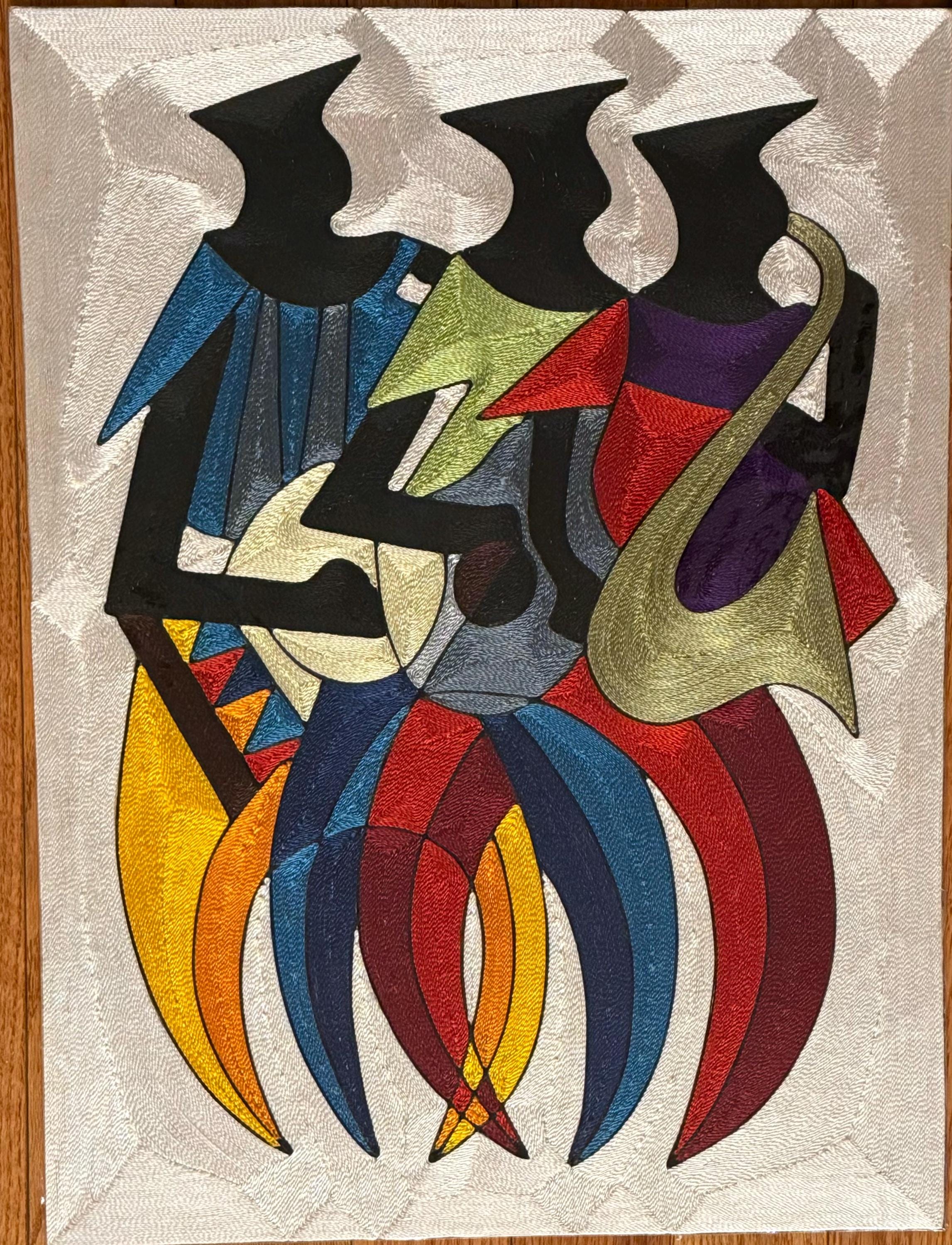 Silk Thread Art - Etsy