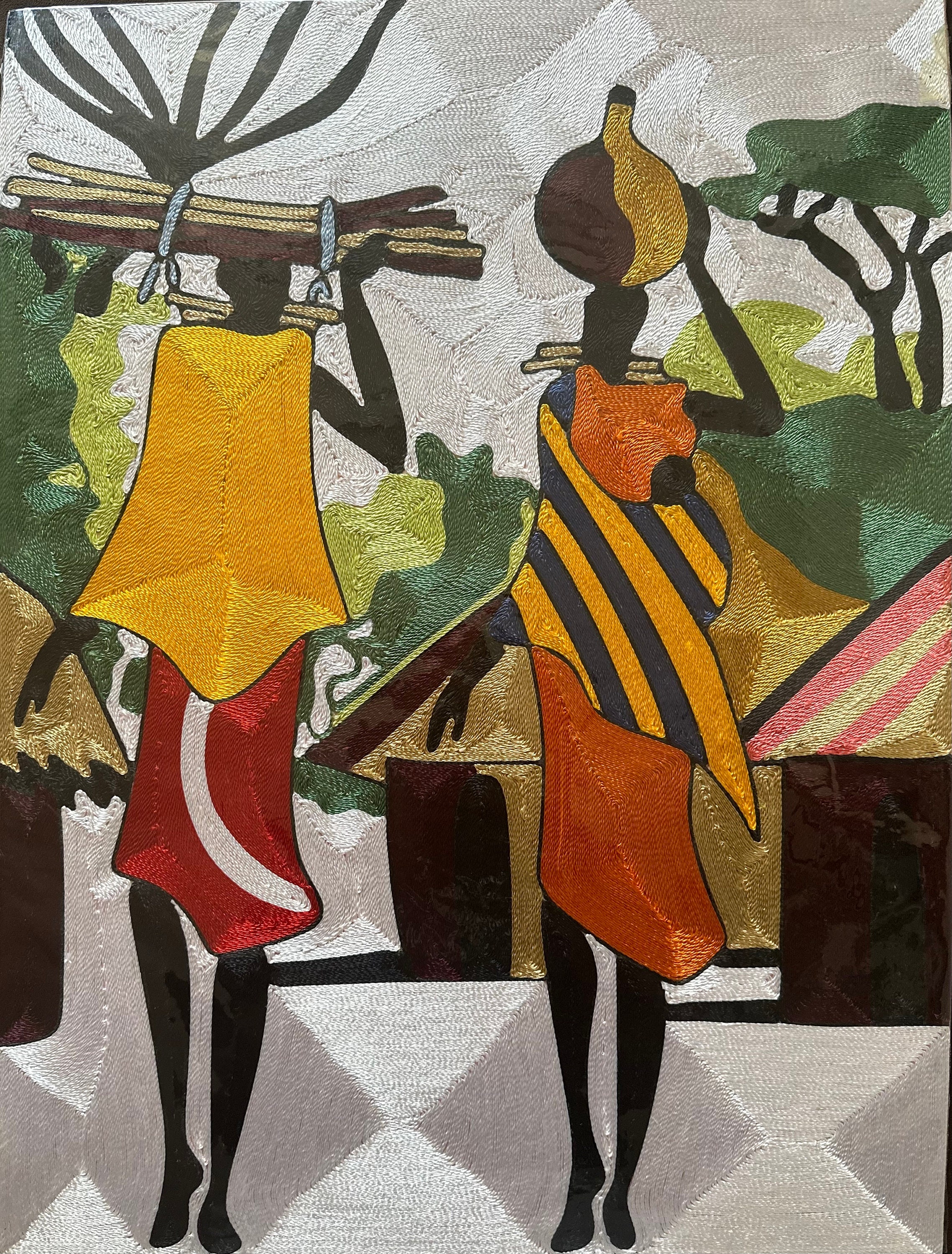 Silk Thread Art - Etsy