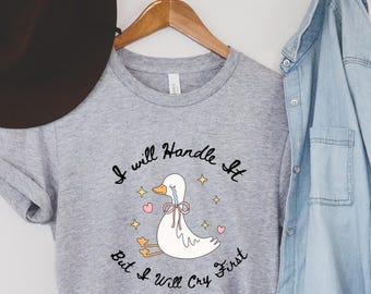 Funny Goose Graphic Shirt: Silly Goose T-Shirt