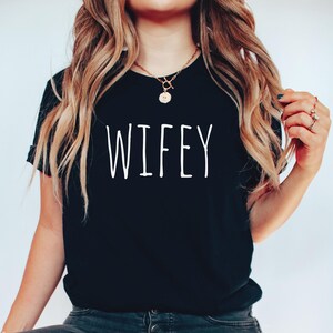 Bride Tees, Wifey T-Shirt, Hen Party T-Shirts, Bride Gift, Wedding Shirts, Future Mrs Wifey Tee, Wifey Tee,Anniversary Gift for Her,Wife Tee